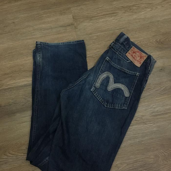 Celana jeans evisu vintage second original