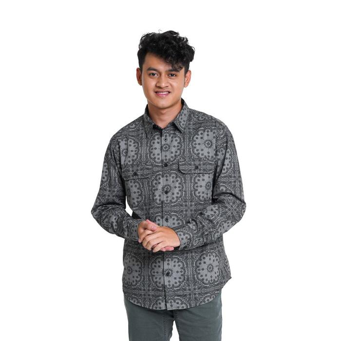 Kemeja Batik Eiger Original Panjang SNIE 4.9 Blumen Paisley