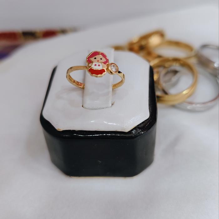 Cincin Anak Emas Asli Kadar 375
