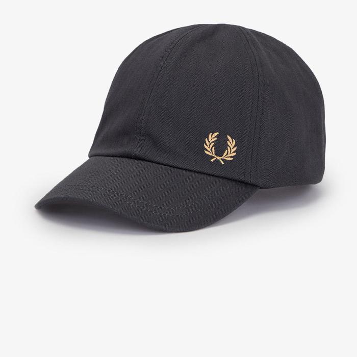 TOPI CAP FRED PERRY HERRINGBONE ORIGINAL AUTHENTIC