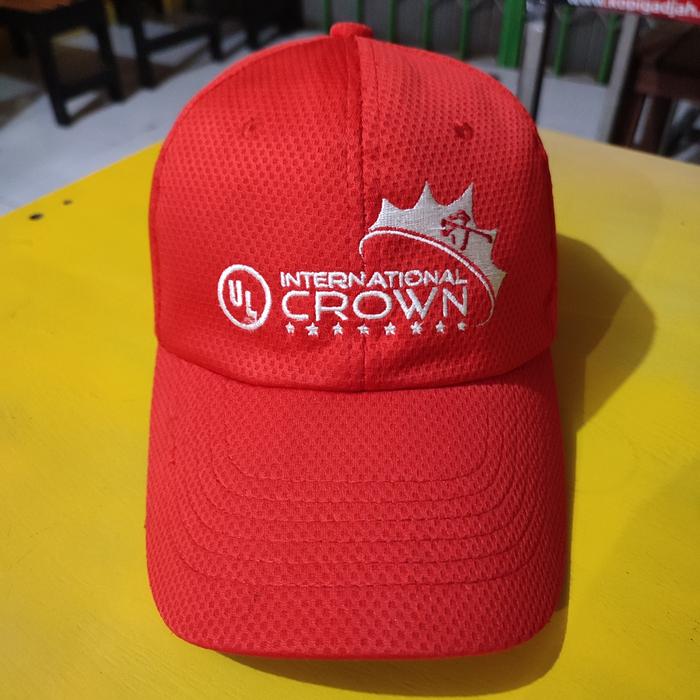 Topi Caps JDX Multisport Golf Merah