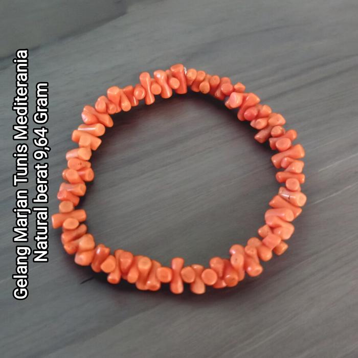 gelang Marjan Tunisia natural bentuk ranting