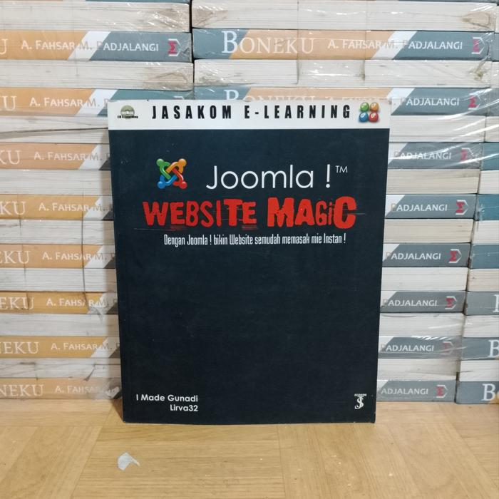 BUKU ASLI - JOMLA WEBSITE MAGIC