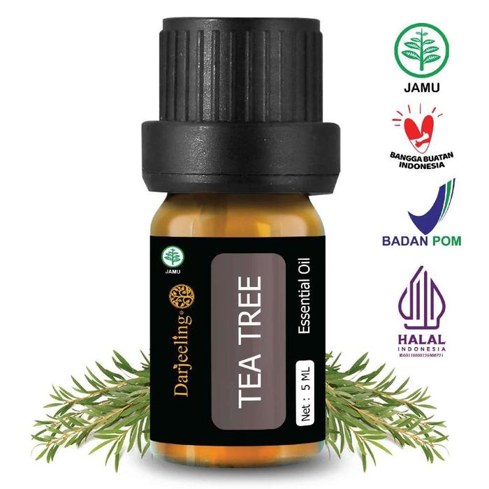 minyak tea tree minyak aromaterapi tea tree essential oil 5 ml