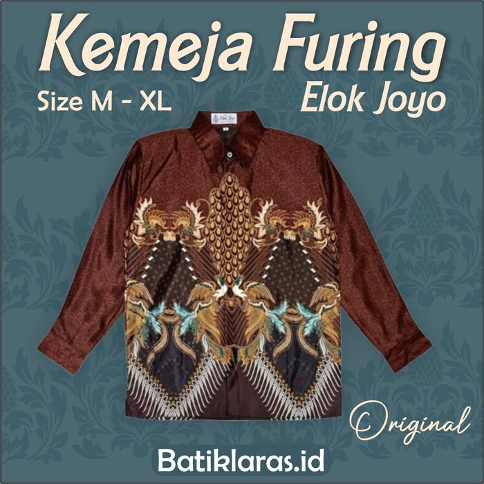 Kemeja Batik Furing Lengan Panjang Elok Joyo 99192