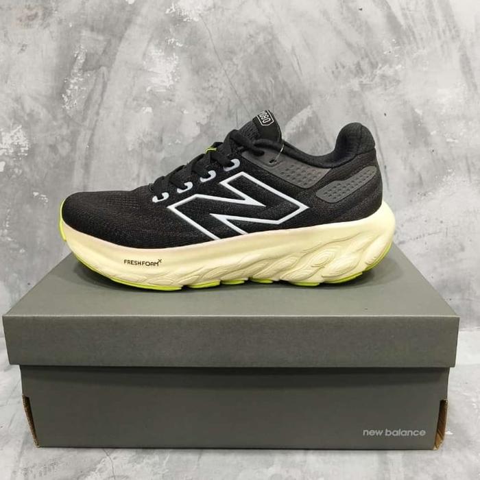 SEPATU NB FRESH FOAM 1080 V13 - BLACK NEON