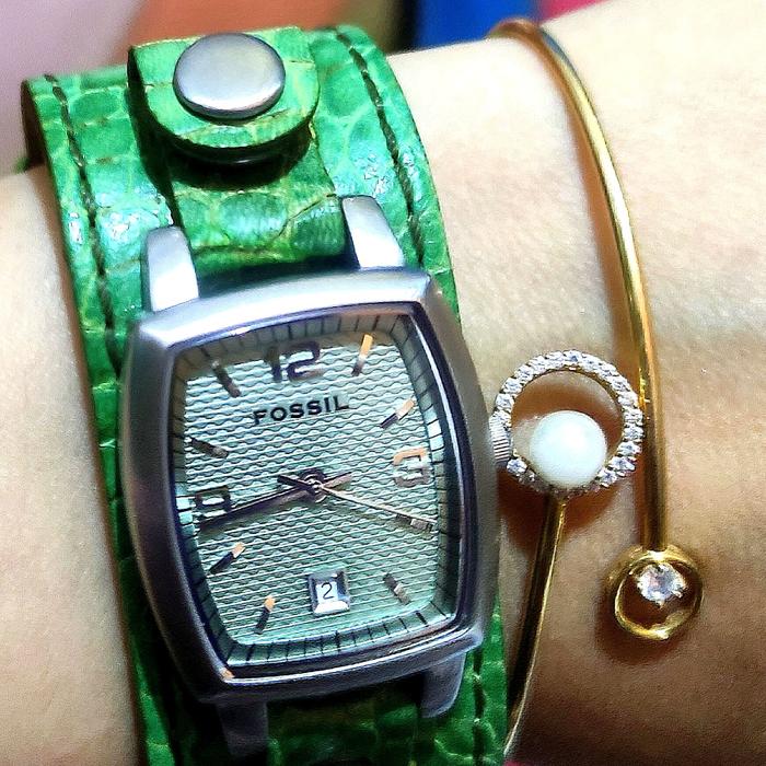 preloved jam tangan fOssil original authentic rare item