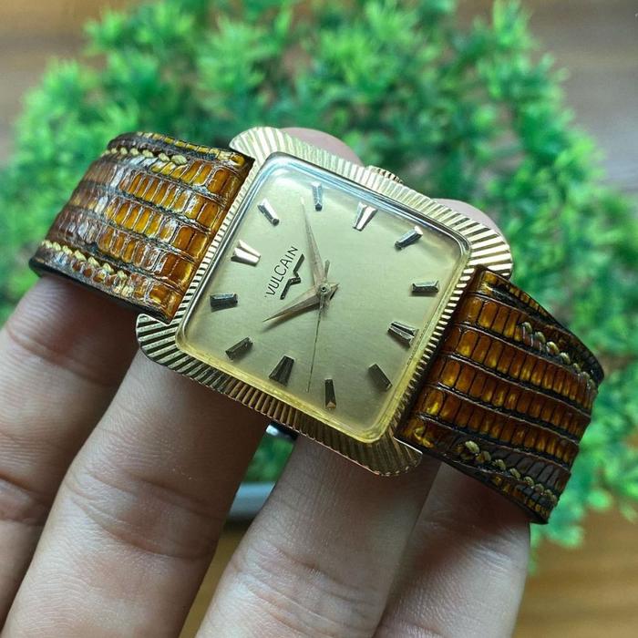 Vulcain Watch Vintage Gold Plated Automatic 28mm