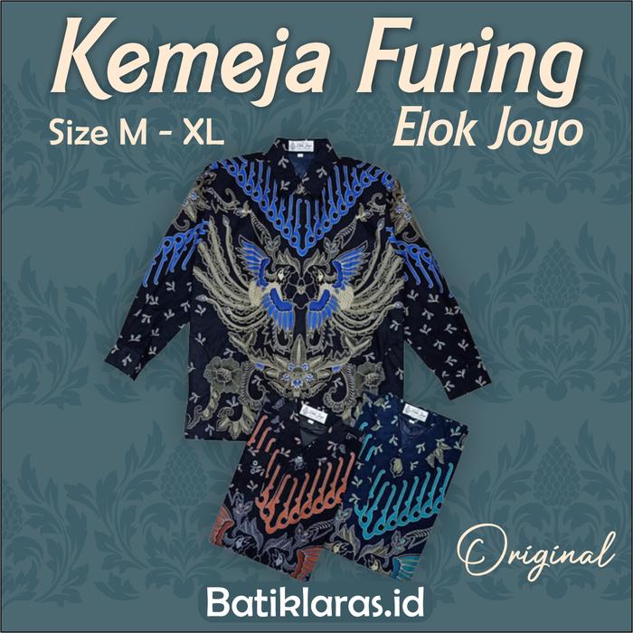 Kemeja Batik Furing Lengan Panjang Elok Joyo 99180