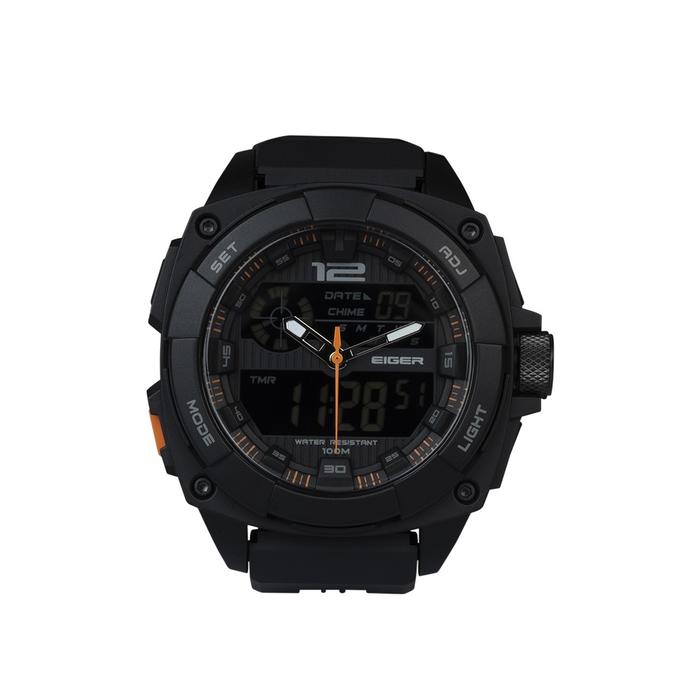 Jam Tangan Eiger Original Waterproof CDQL 10.6 Model Digital Analog