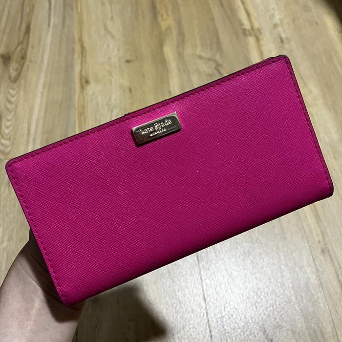 Kate Spade Wallet Pink Fuschia