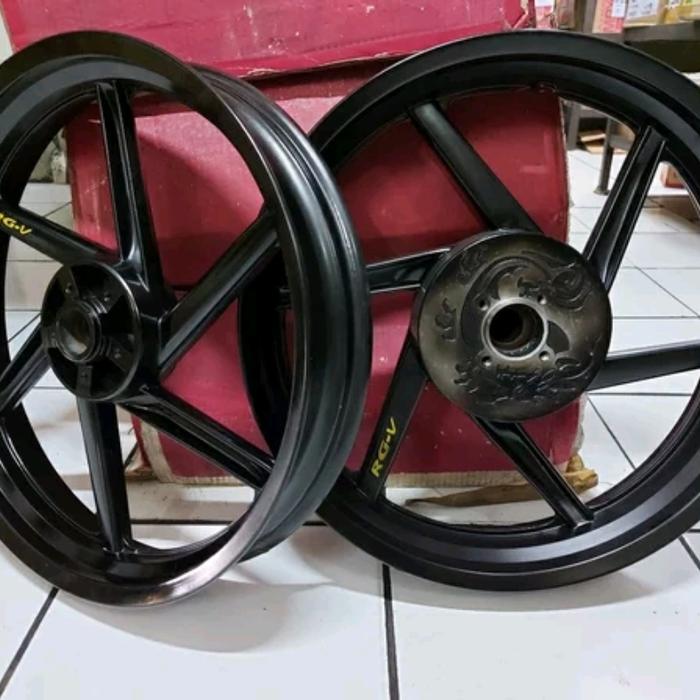 velg velk pelek racing Tiger 2000 lama old tapak lebar ring 17 double dis merek agv pnp gl pro max M