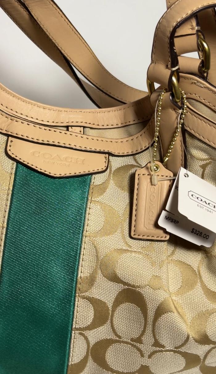 Coach Cream Tosca Shoulder Bag