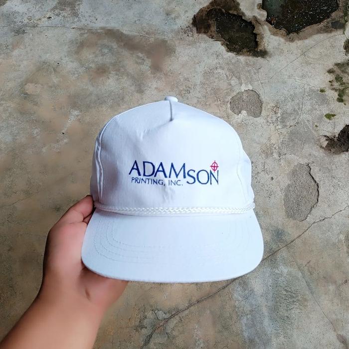 Topi Vintage Rope Hat Topi Tali Kapal Topi Golfer Import Pria Wanita Adamson Yupoong Original