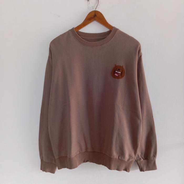 crewneck sweater SPAO Graphic Tee x Cartoon Network brown