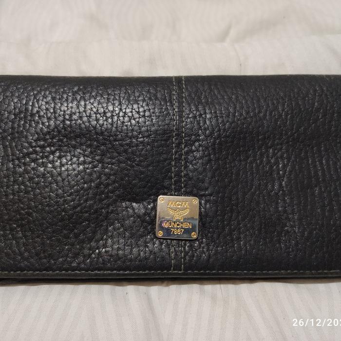 dompet kulit mcm Munich  preloved