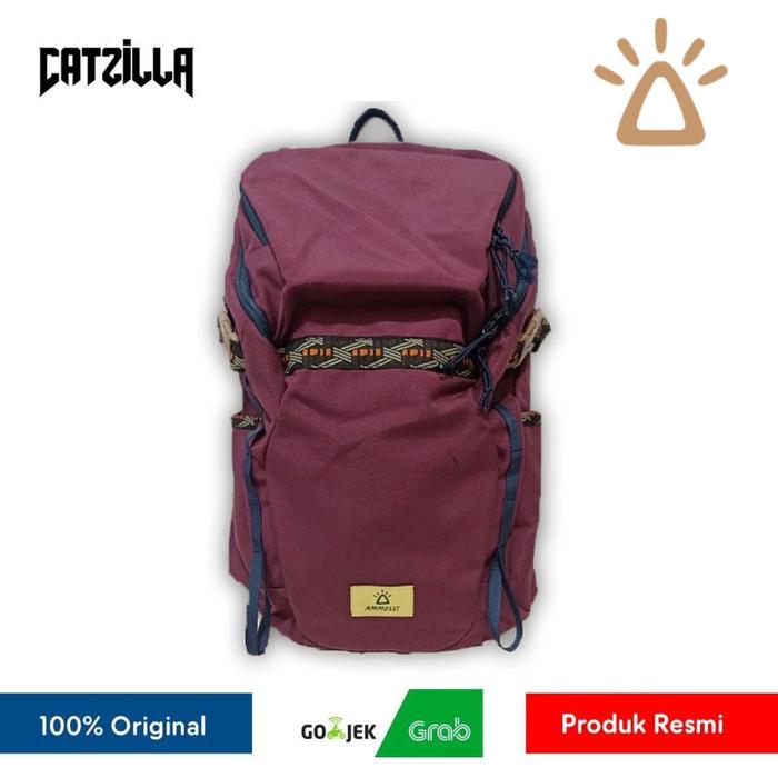 Tas Ransel Ammossi Rambler Daypack Color Maroon