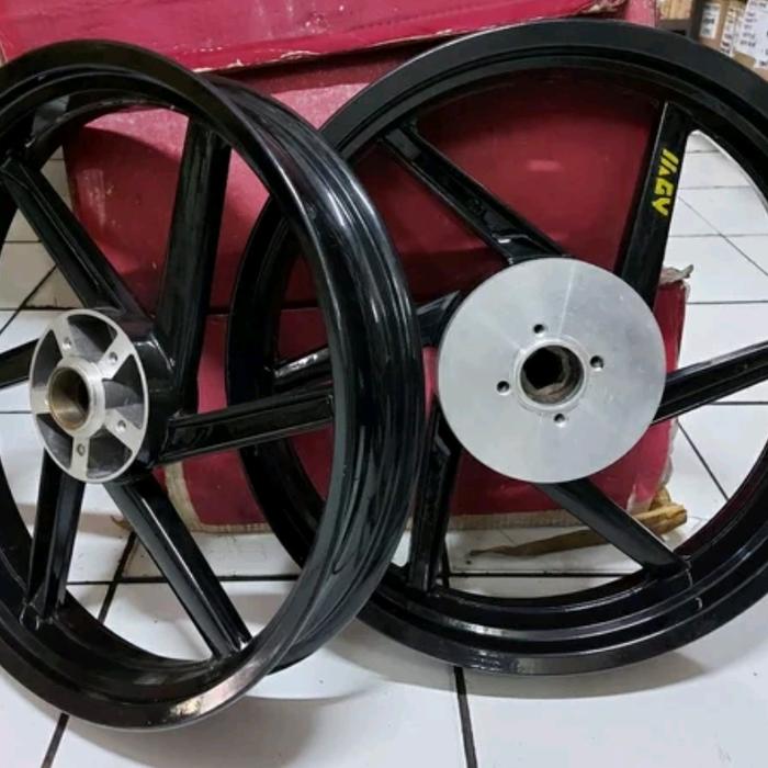 velg velk pelek Tiger 2000 lama old tapak lebar ring 17 double dis merek mgv pnp gl pro max Mega pro