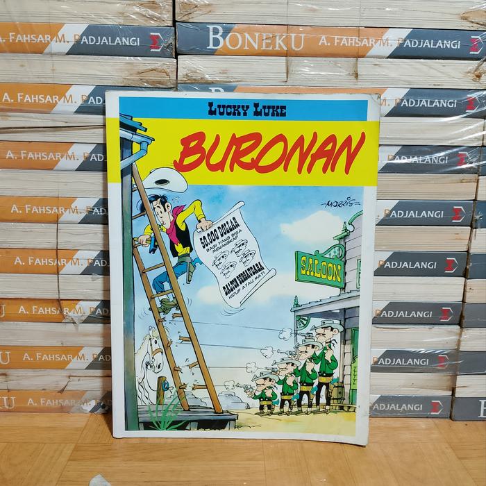 BUKU ASLI  - LUCKY LUKE BURONAN