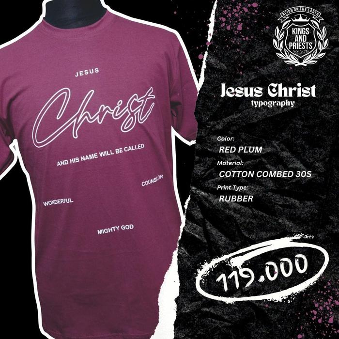 KNPCloth TShirt JESUS CHRIST kaos rohani kristen katolik