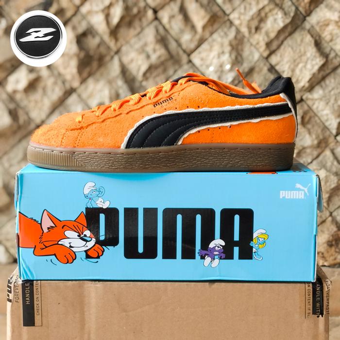 PUMA x THE SMURFS Suede Sneakers authentic original puma indonesia insol 26