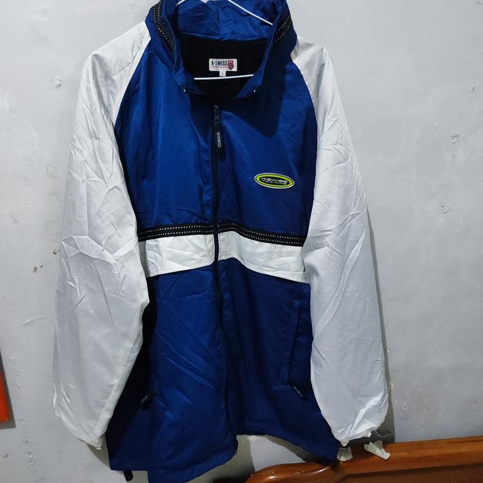 Jaket vintage K-Swiss hoodie