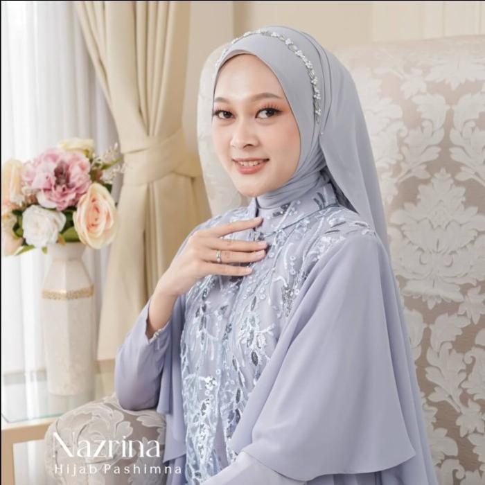NAZRINA HIJAB PASHMINA CERUTY BY LYF OFFICIAL