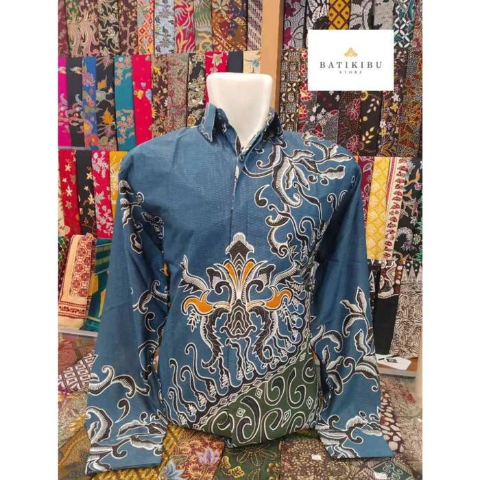 Kemeja Batik Pria Dewasa Elok Joyo Std Mix