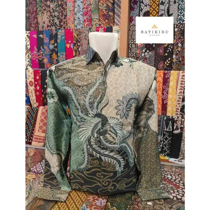 Kemeja Batik Pria Dewasa Elok Joyo Std [ 0381985 ]