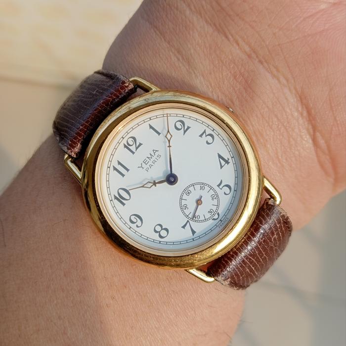 jam yema paris original subsecond dresswatch rare item