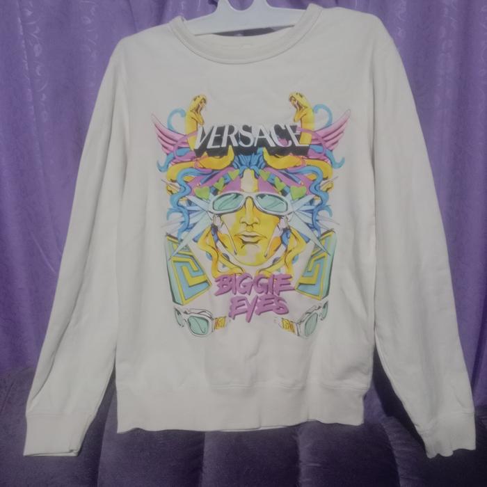 crewneck versace big eyes