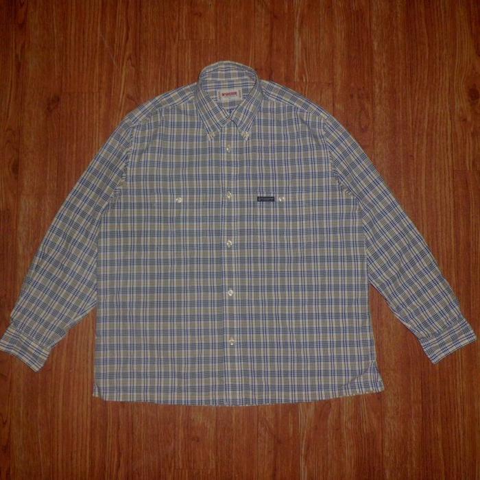 Kemeja Cotton Button Down Double Pocket McGregor