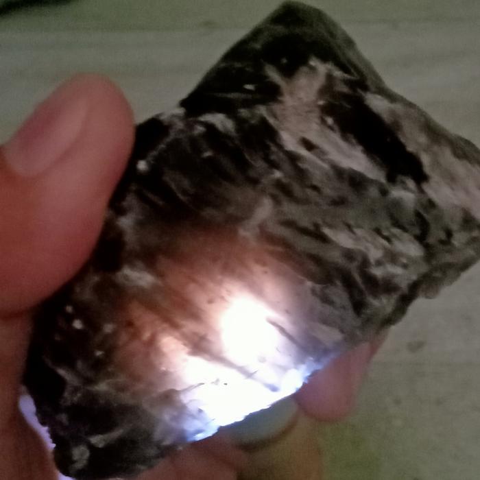 Batu Smoky Quartz - Kecubung Asap ( Bahan Akik - bukan bacan )