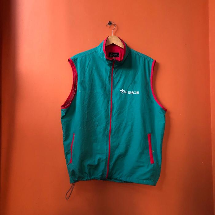 rompi Vest green park two colours