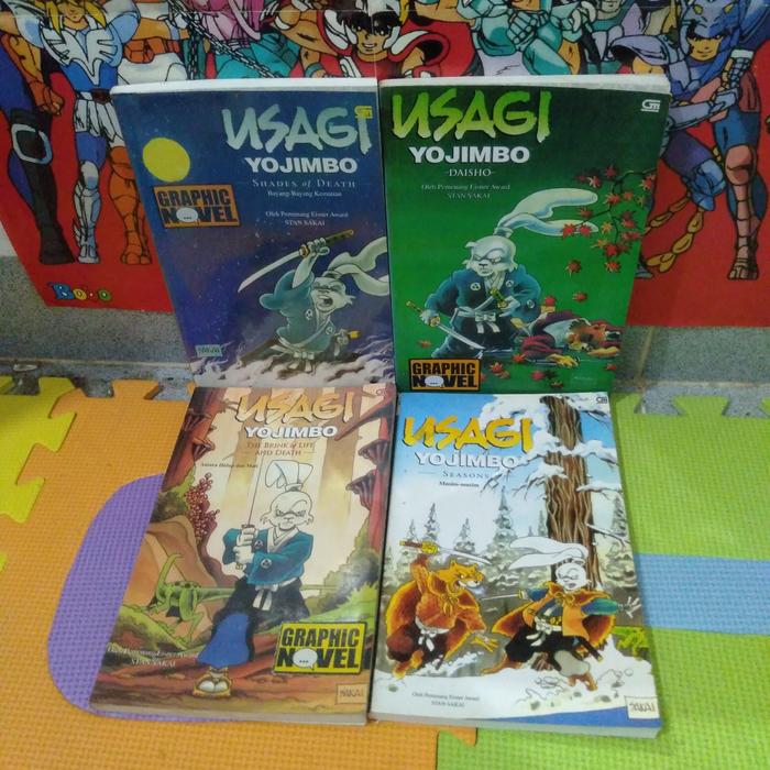 komik graphic novel full set tamat Usagi yojimbo