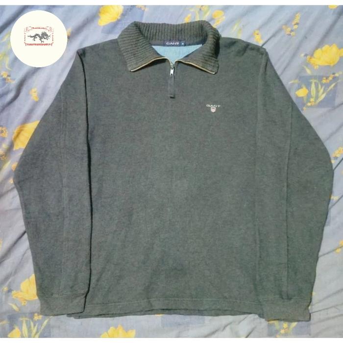 Half Zip Gant Gray Second