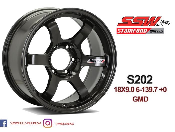 SSW/S202 GMD TE37 VELG SSW R18