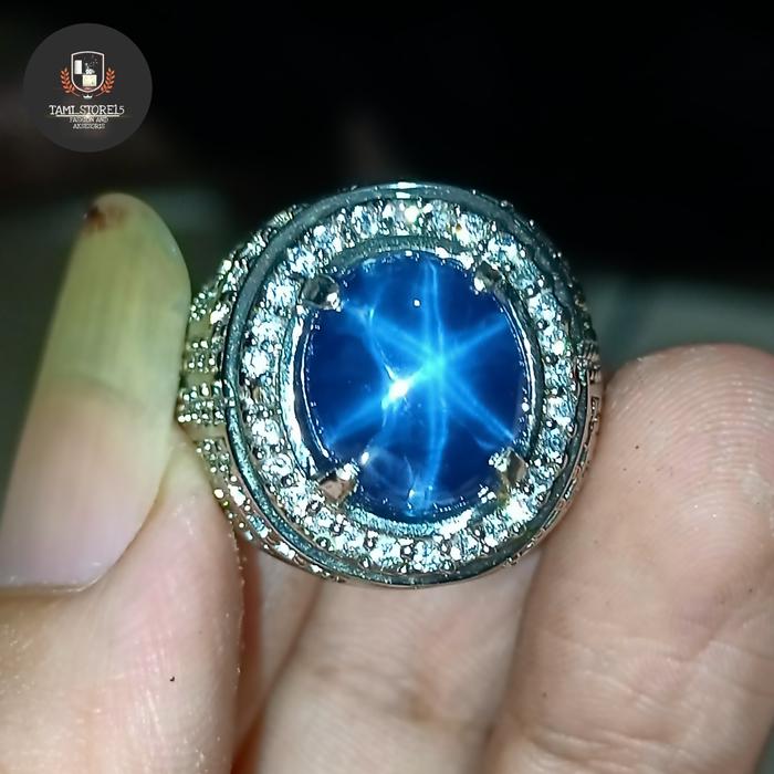 NATURAL BLUE STAR SAPHIRE PERAK MICRO MEWAH
