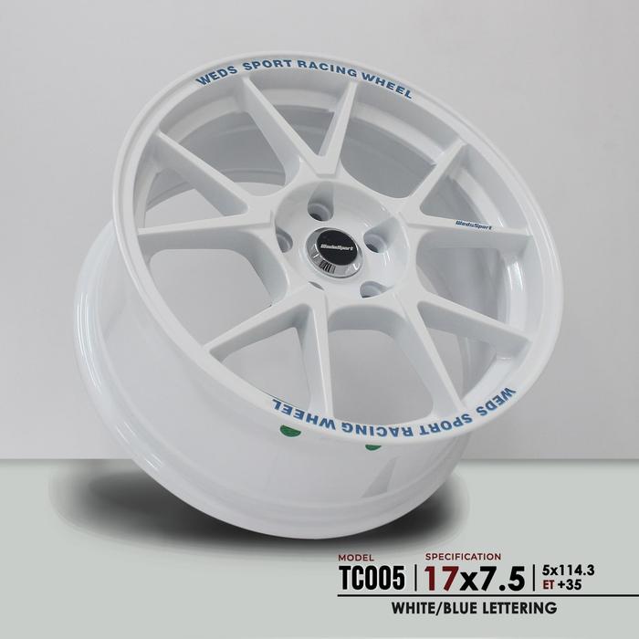 TC005 WHITE VELG JF LUXURY R17