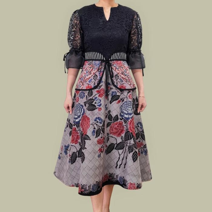 Libbey Dress Black Terbaru