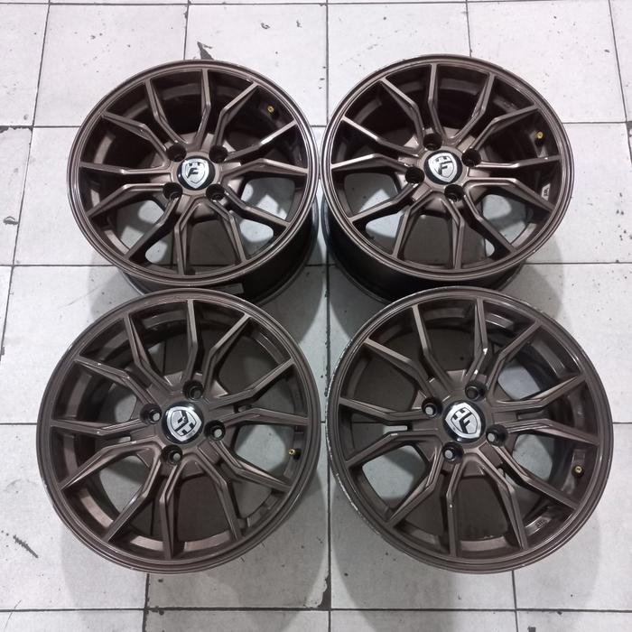 Velg Mobil Bekas Vios Yaris Swift March Datsun Go Sirion VODOO R15