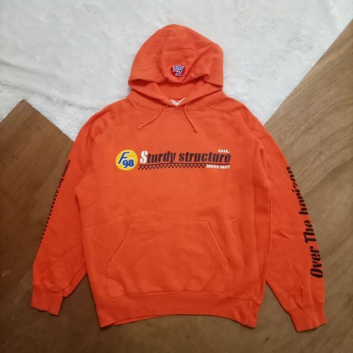 hoodie orange DIG DEEP  second original