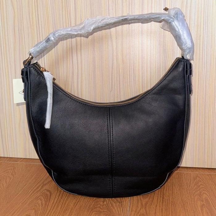 Tas Fossil Shae Large Hobo Black