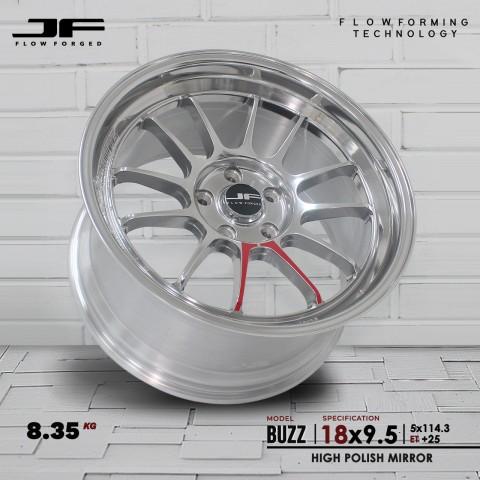 BUZZ FF HIGH POLISH VELG JF LUXURY R18