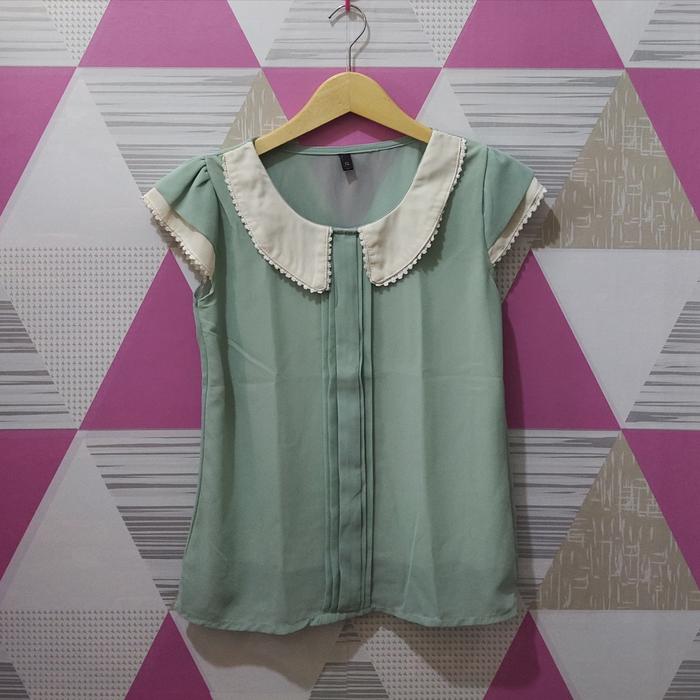 BLOUSE WANITA MINT MINT MINT