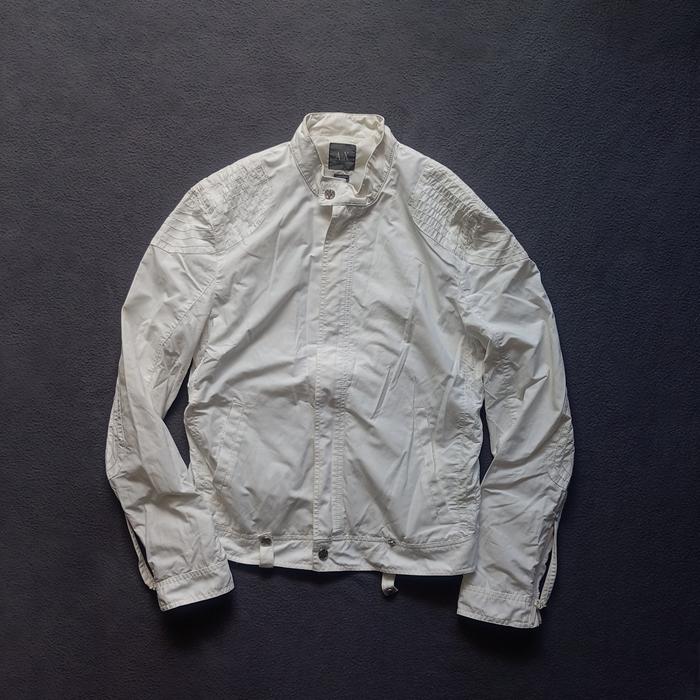 armani exchange motocycle jacket not timberland second