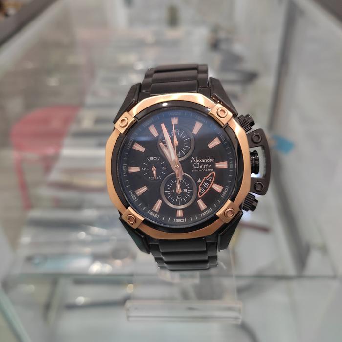 JAM TANGAN PRIA ALEXANDRE CHRISTIE AC 6225 / AC 6225 SECOND