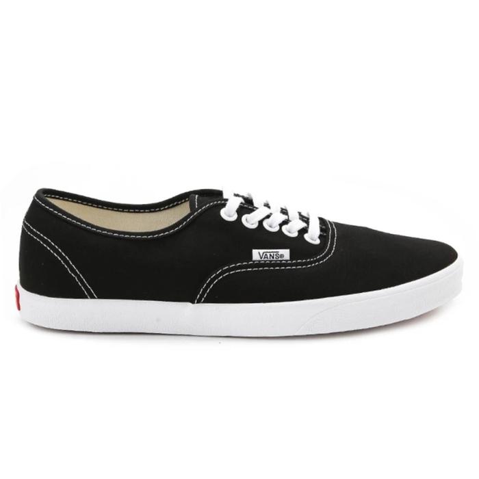 VANS AUTHENTIC LOW PRO BLACKWHITE ORIGINAL RESMI