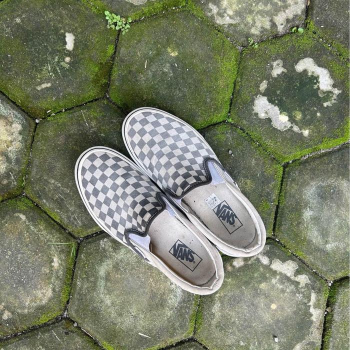 Vans Slip on checkboard second