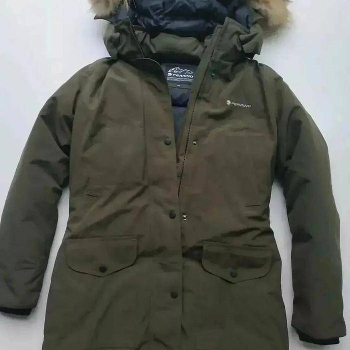 jaket ferrino napoli heilong down parka not salomon not rab not winter